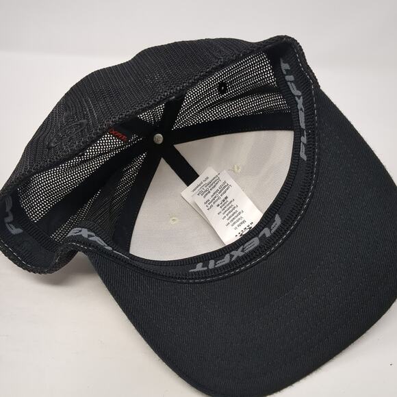 Oakley Fitted Trucker Hat Multicolor XL Camouflage Flexfit Yupoong - Picture 7 of 10